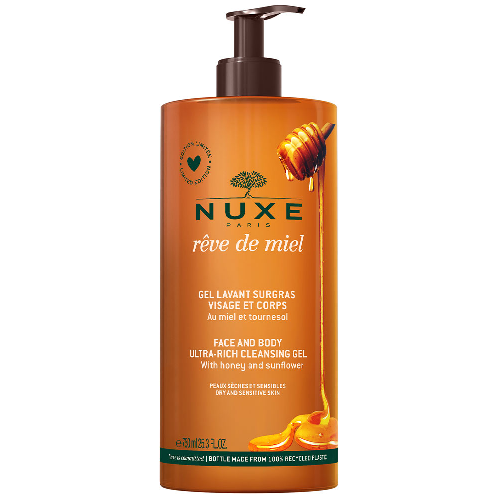 Nuxe Reve De Miel Gel limpiador nutritivo Jumbo Collector 750 ml