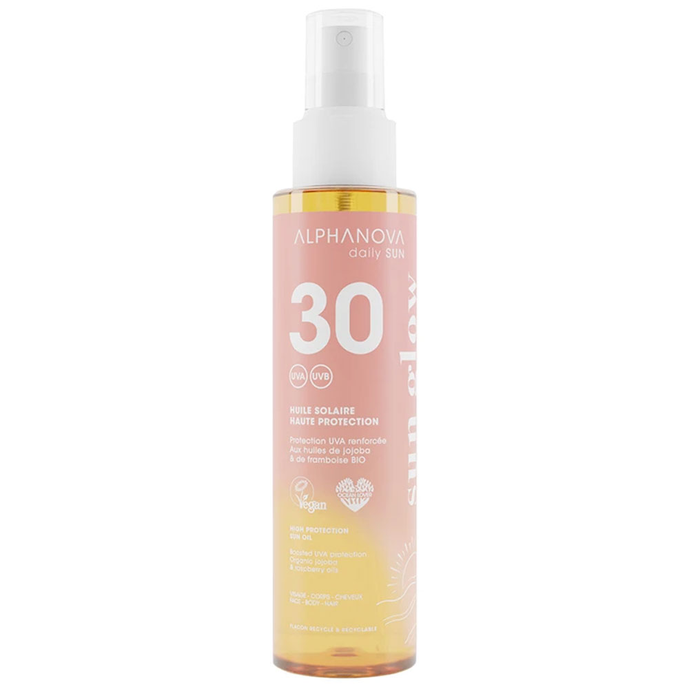 Alphanova Daily Sun Aceite solar SPF30 125 ml