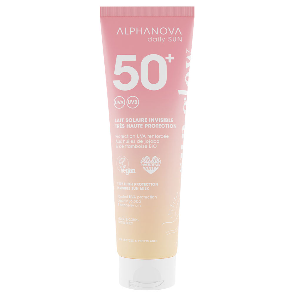 Alphanova Daily Sun Leche solar invisible SPF50+ 150 ml