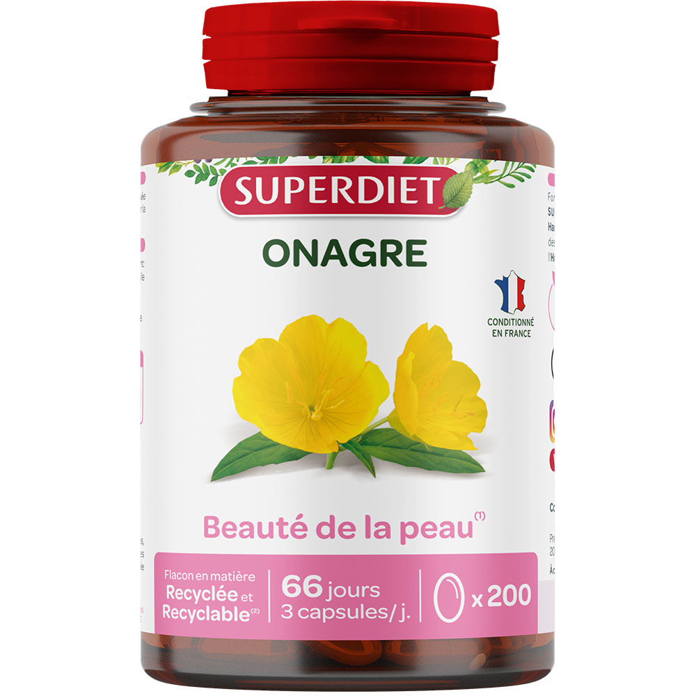 Superdiet Onagra 200 cápsulas