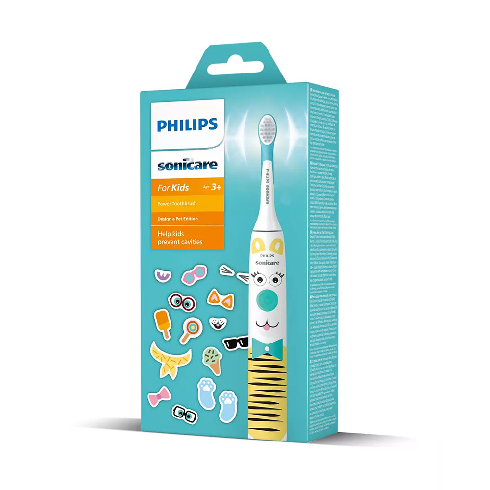 Philips Sonicare Cepillo de dientes eléctrico infantil con pegatinas desde 3 años