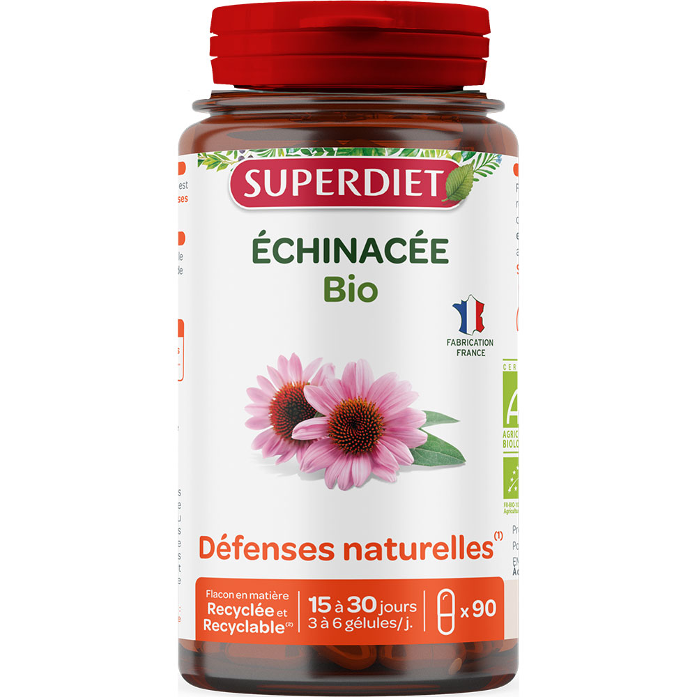 Superdiet Equinácea Bio 90 cápsulas