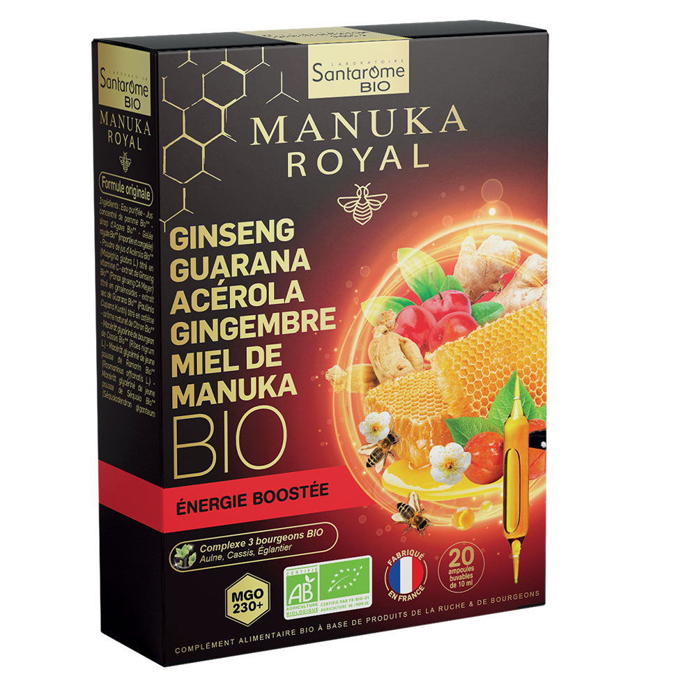 Santarome Manuka Royal Energie Boost Bio 20 ampollas de 10 ml