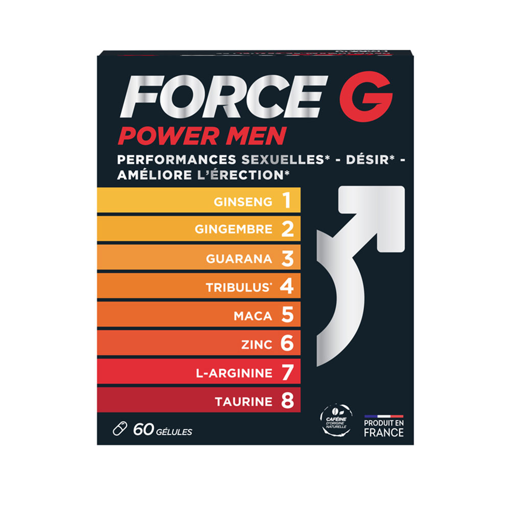 Vitavea Santé Force G Rendimiento sexual de Power Men 60 cápsulas