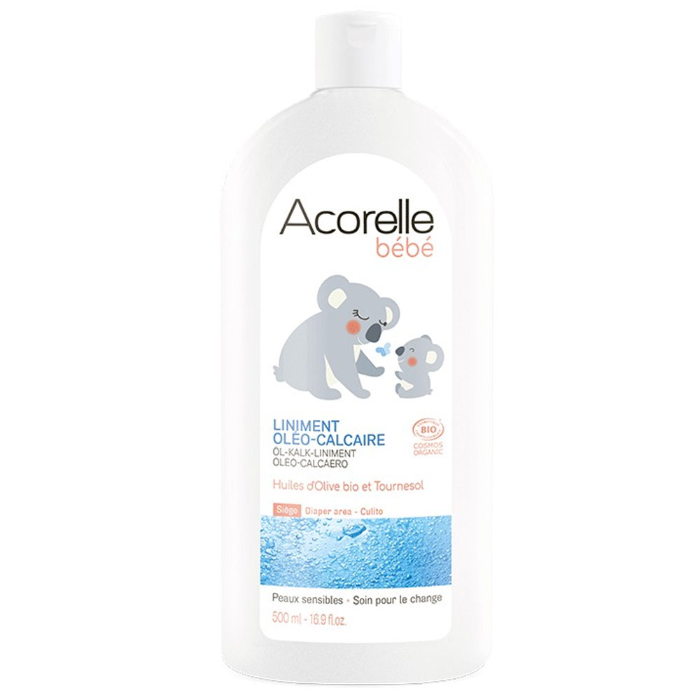 Acorelle Linimento Oleo-calcáreo Certificado Bio 500ml 500 ml