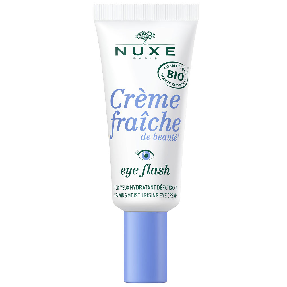 Nuxe Creme Fraîche De Beaute Eye Flash Hidratante Anti-Fatiga Contorno de Ojos BIO 15 ml