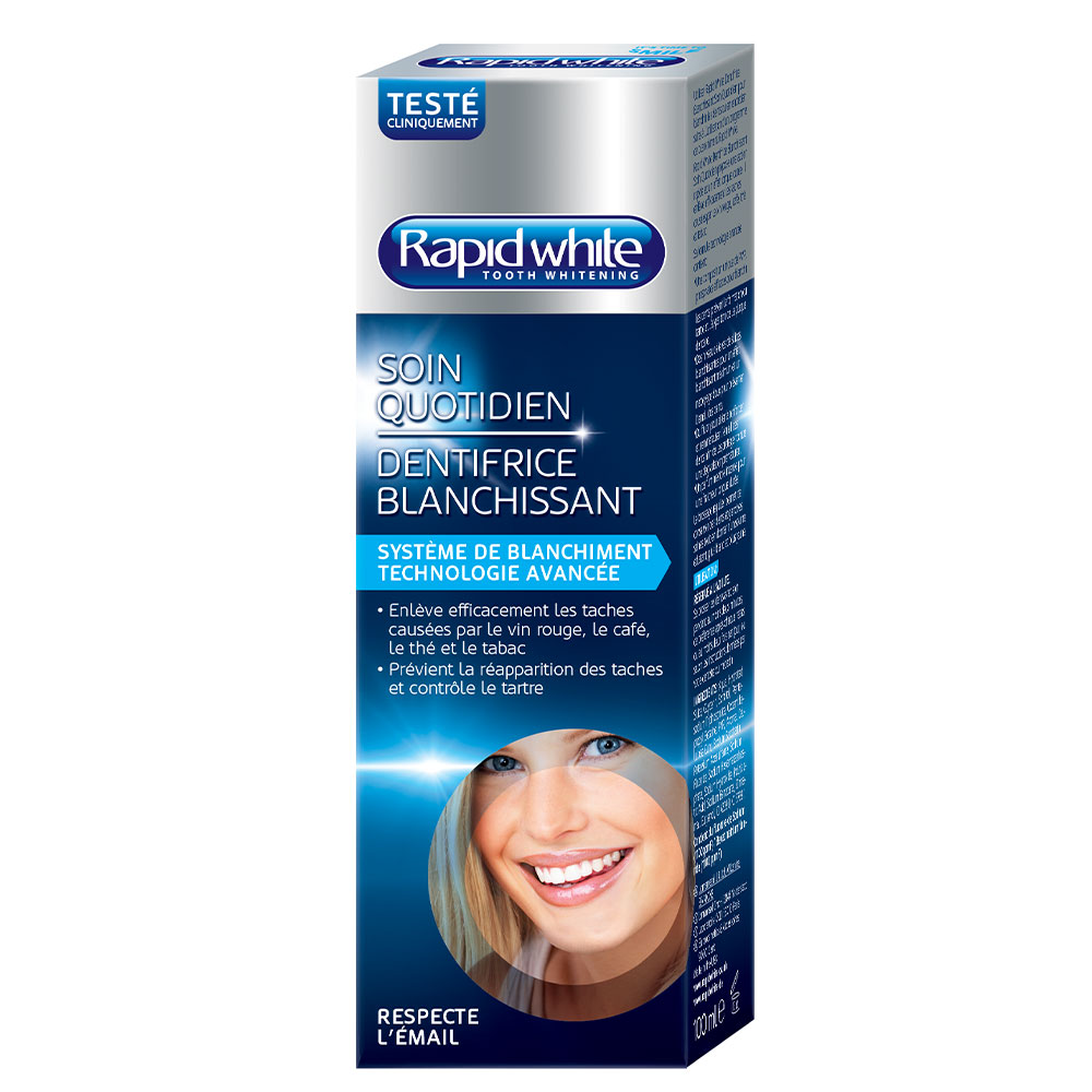 Rapid White Dentifrico Blanqueador 100 ml