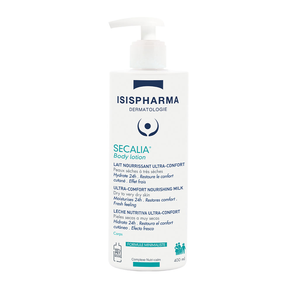 Isispharma Secalia Leche nutritiva ultra-confort pieles secas a muy secas 400 ml