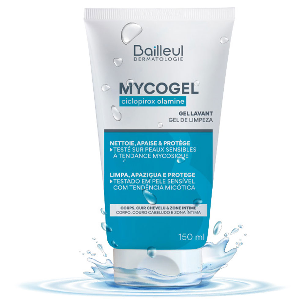 Bailleul Mycogel Gel de limpieza espumoso pieles sensibles 150 ml