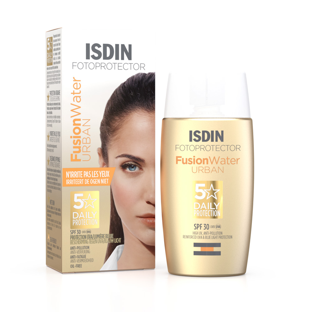 Isdin FusionWater Crema solar SPF30 Urban Fotoprotector 50ml