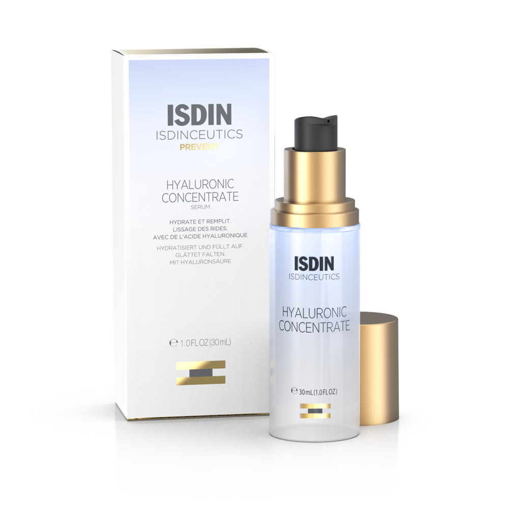 Isdin Hyaluronic Concentrate sérum hidratante facial con ácido hialurónico 30ml