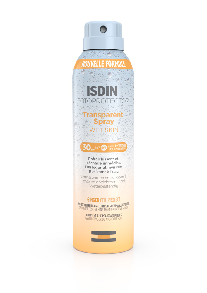 Isdin Transparent Spray crema solar cuerpo SPF30 Fotoprotector 250ml