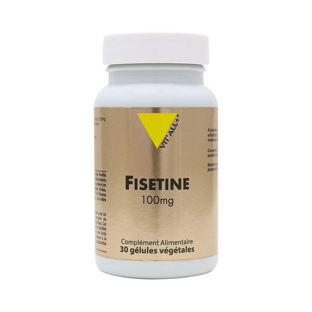 Vit'All+ Fisetina 100 mg 30 cápsulas vegetales