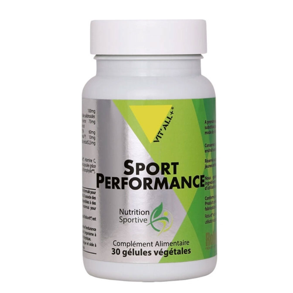 Vit'All+ Rendimiento deportivo con Robuvit 30 cápsulas vegetales