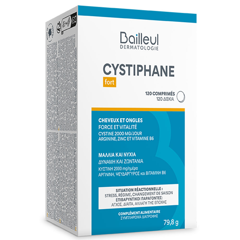 Bailleul Cystiphane Cabello y Uñas Fort 120 Comprimidos