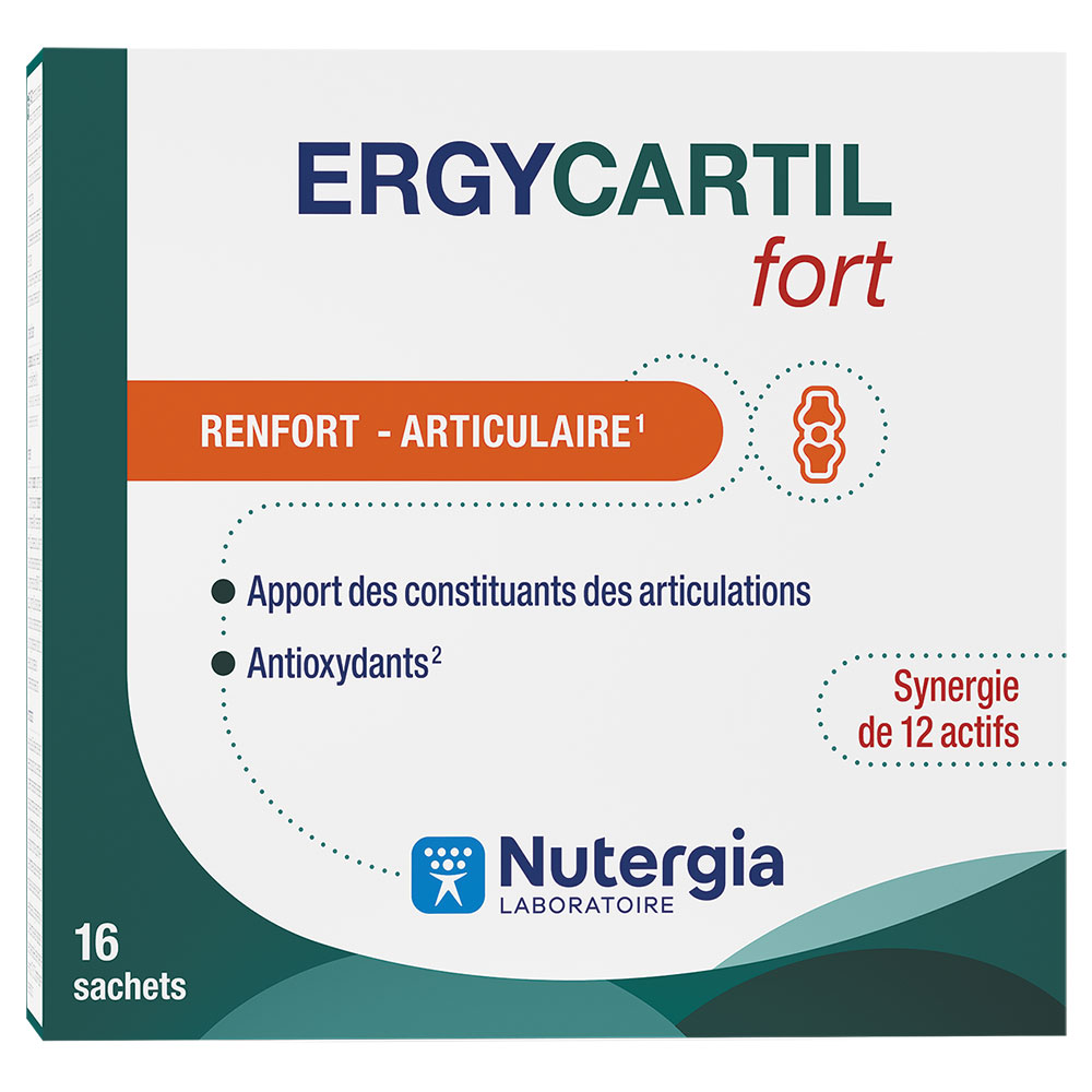 Nutergia Ergycartil Fort refuerzo de las articulaciones 16 sobres