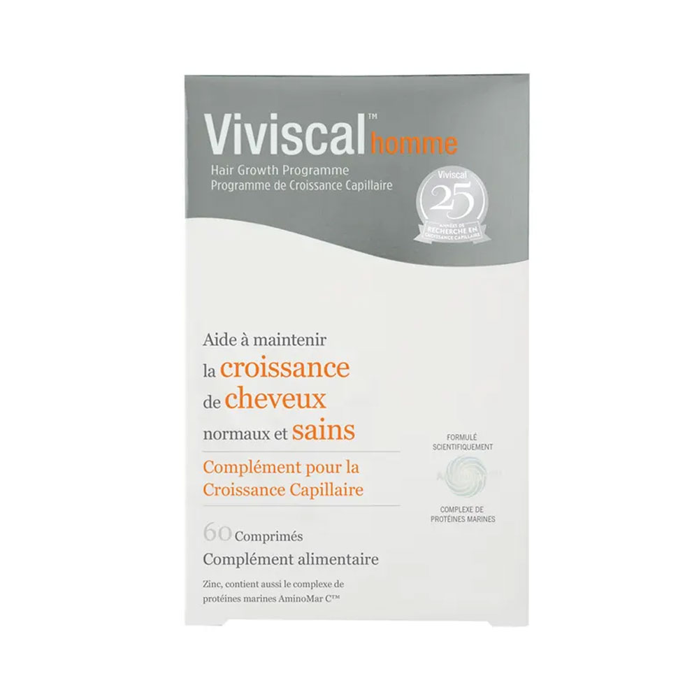 Viviscal Programa de crecimiento capilar para hombre 60 comprimidos
