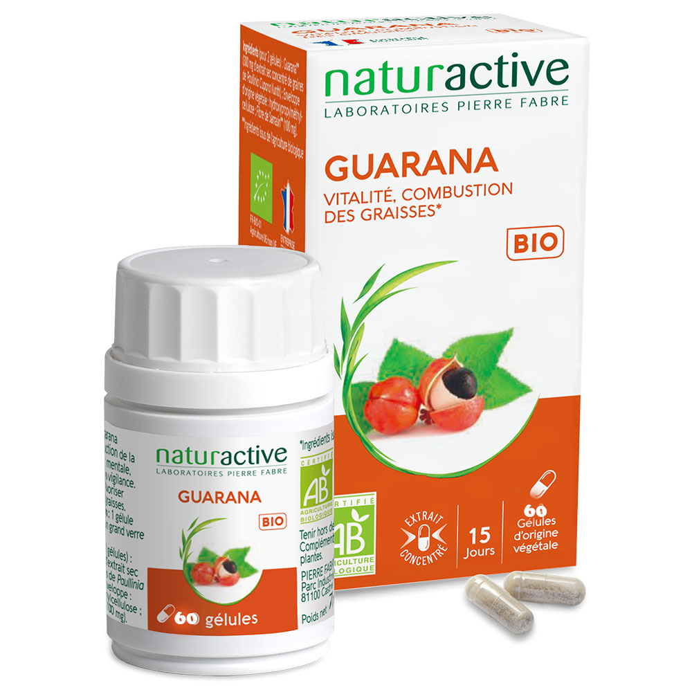 Naturactive Guarana Bio 60 Capsulas