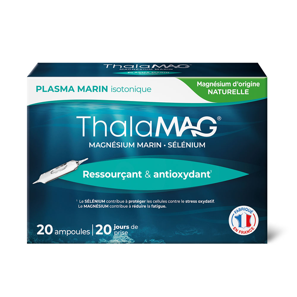 Thalamag Plasma Marino Isotónico Revitalizante y antioxidante 20 ampollas