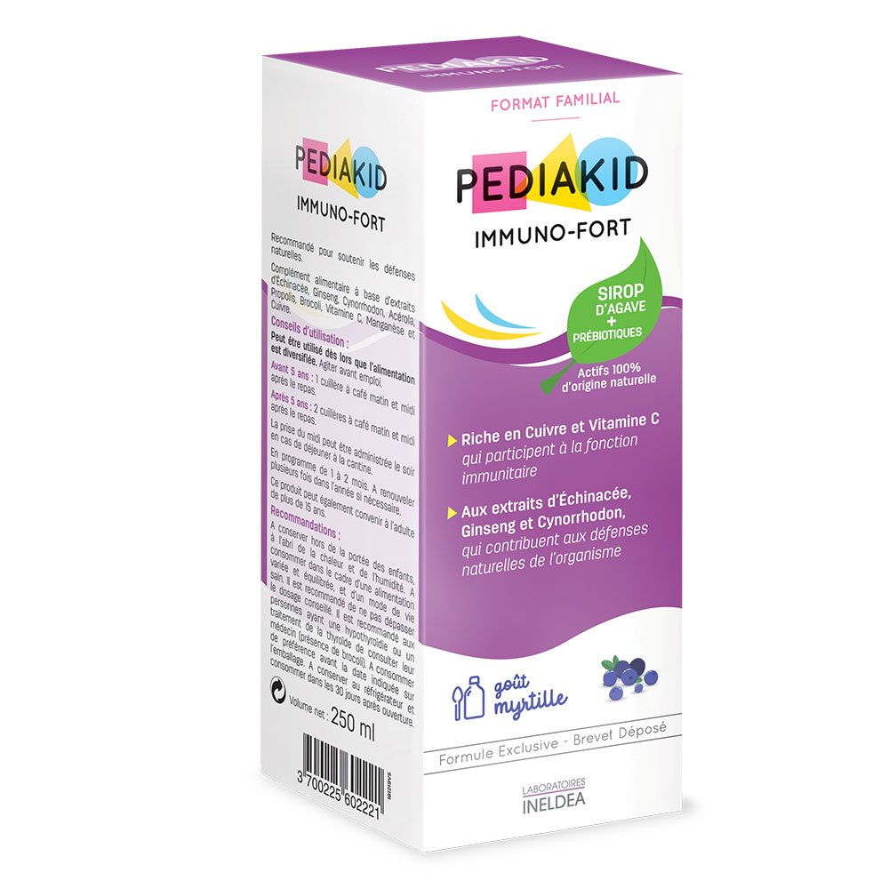 Pediakid Jarabe Immuno-fort 250ml