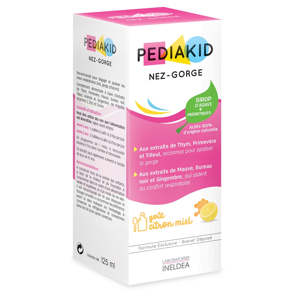 Pediakid Jarabe Nariz Garganta 125 ml