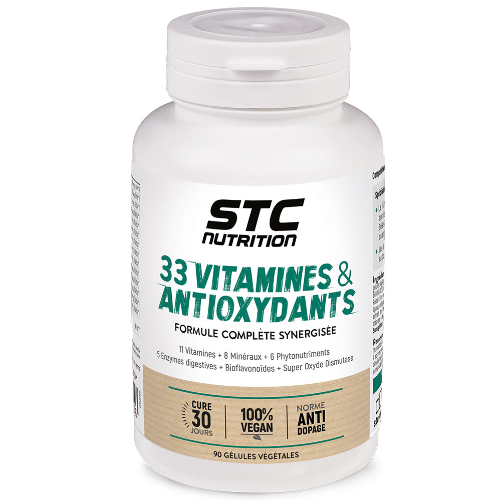 Stc Nutrition 33 vitaminas y antioxidantes 90 cápsulas