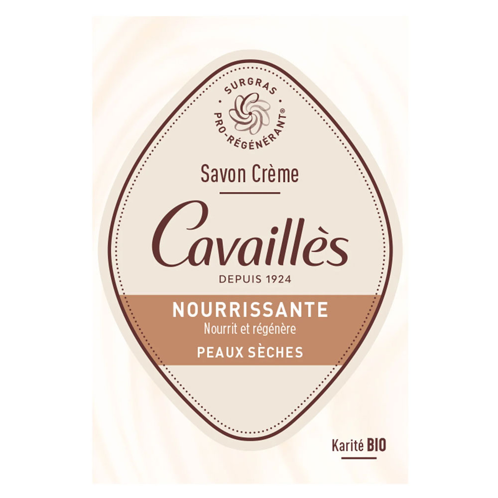 Cavaillès Surgras Pro-Regenerador Jabón de crema nutritivo Piel seca 100g