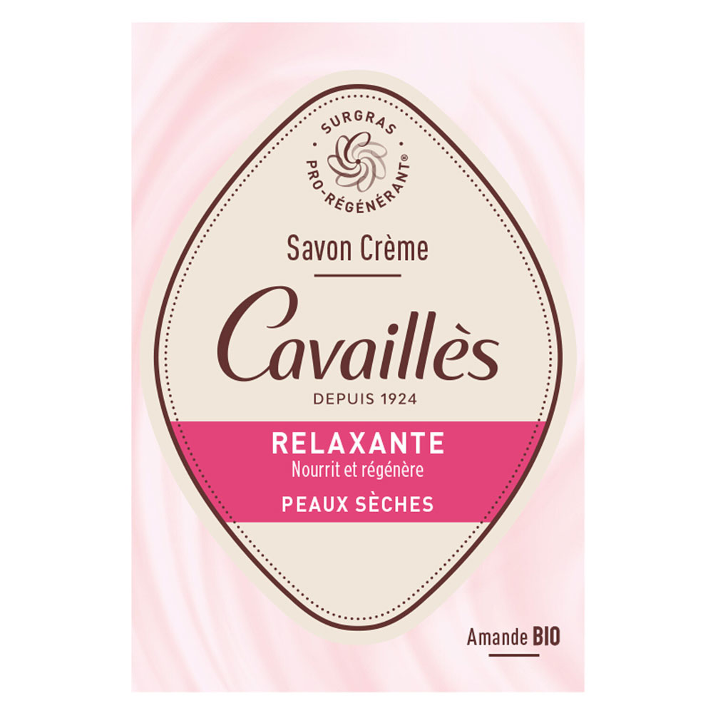 Cavaillès Surgras Pro-Regenerador Jabón Crema Relajante 100g