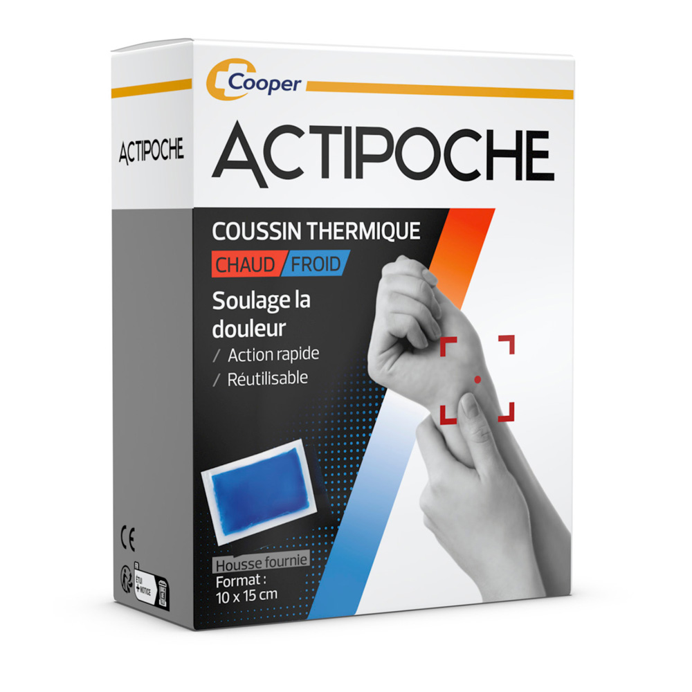 Actipoche Cojín Térmico Frío Caliente 10x15cm