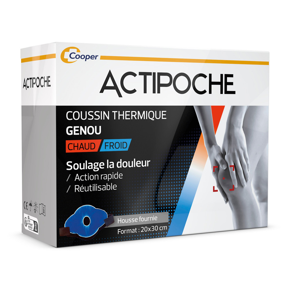 Actipoche Rodillera Térmica 20x30cm Caliente Frío