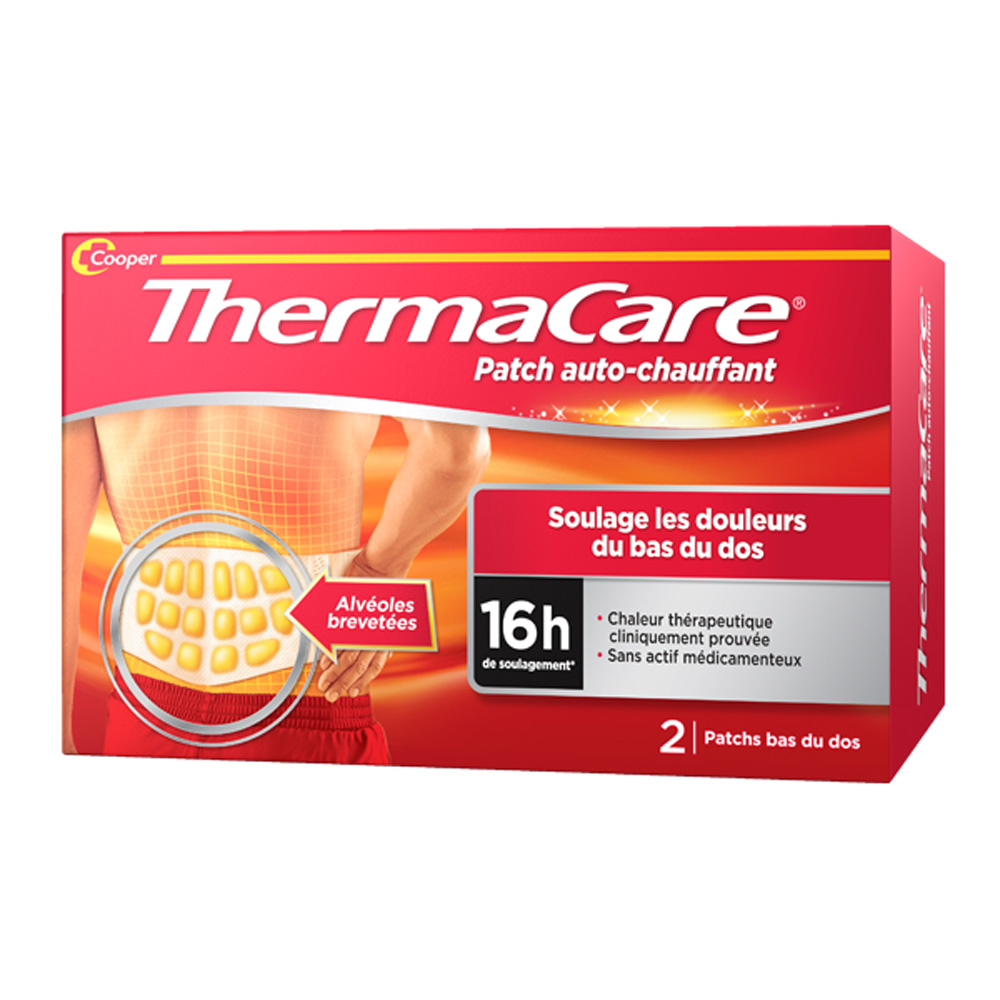 Thermacare Parche efcto calor para espalda x2