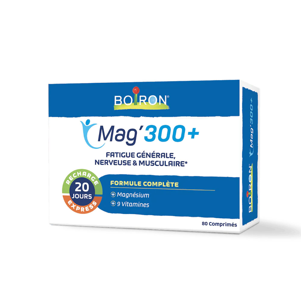 Boiron Complemenos Magnesium 300+ 80 Comprimidos