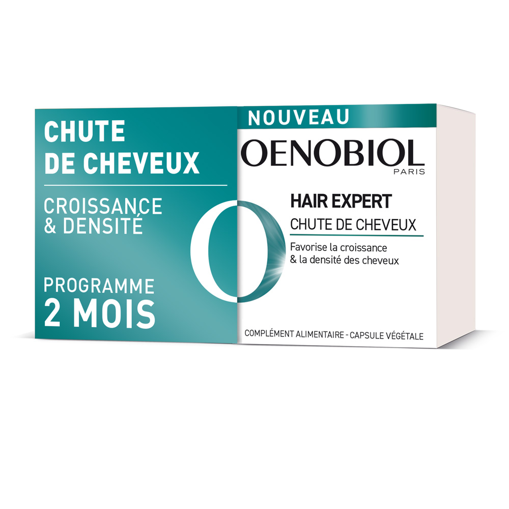 Oenobiol Hair Expert Caída del cabello 2x60 comprimidos