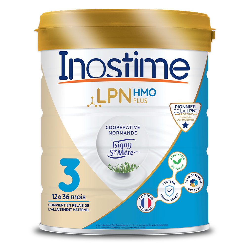 Inostime Fórmula infantil 3 de 12 a 36 meses 800g