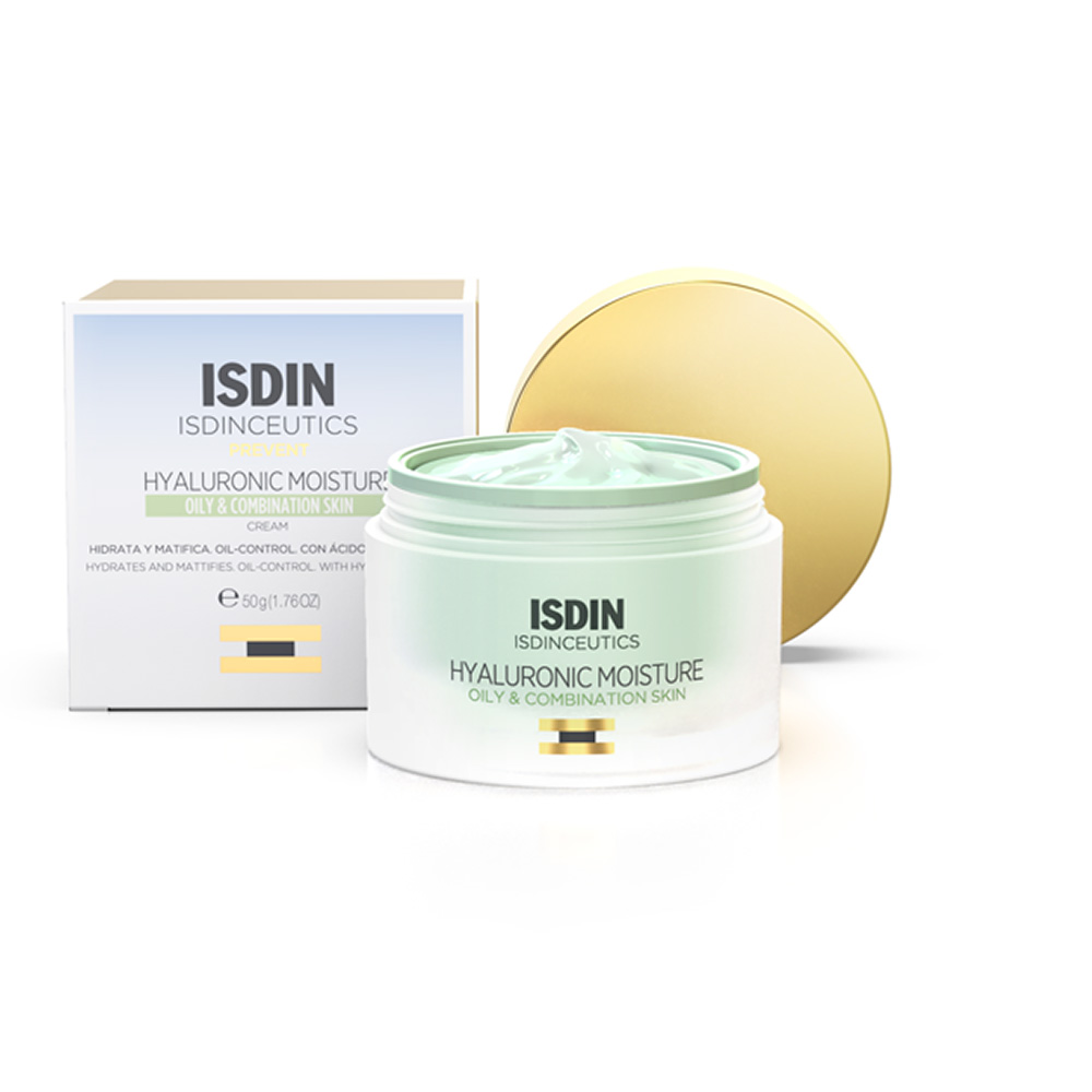 Isdin Hyaluronic Moisture Crema Hidratación facial Antiedad 50g