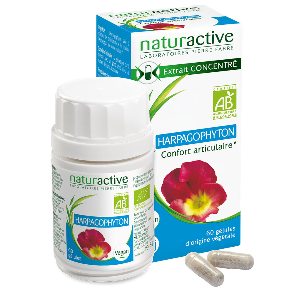 Naturactive Harpagophyton ecológico Confort Articular 60 cápsulas