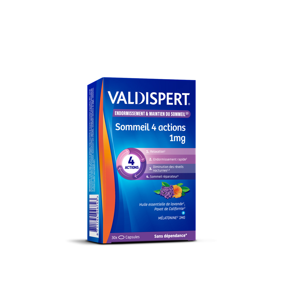 Valdispert Melatonina 1 mg 4 acciones 30 comprimidos