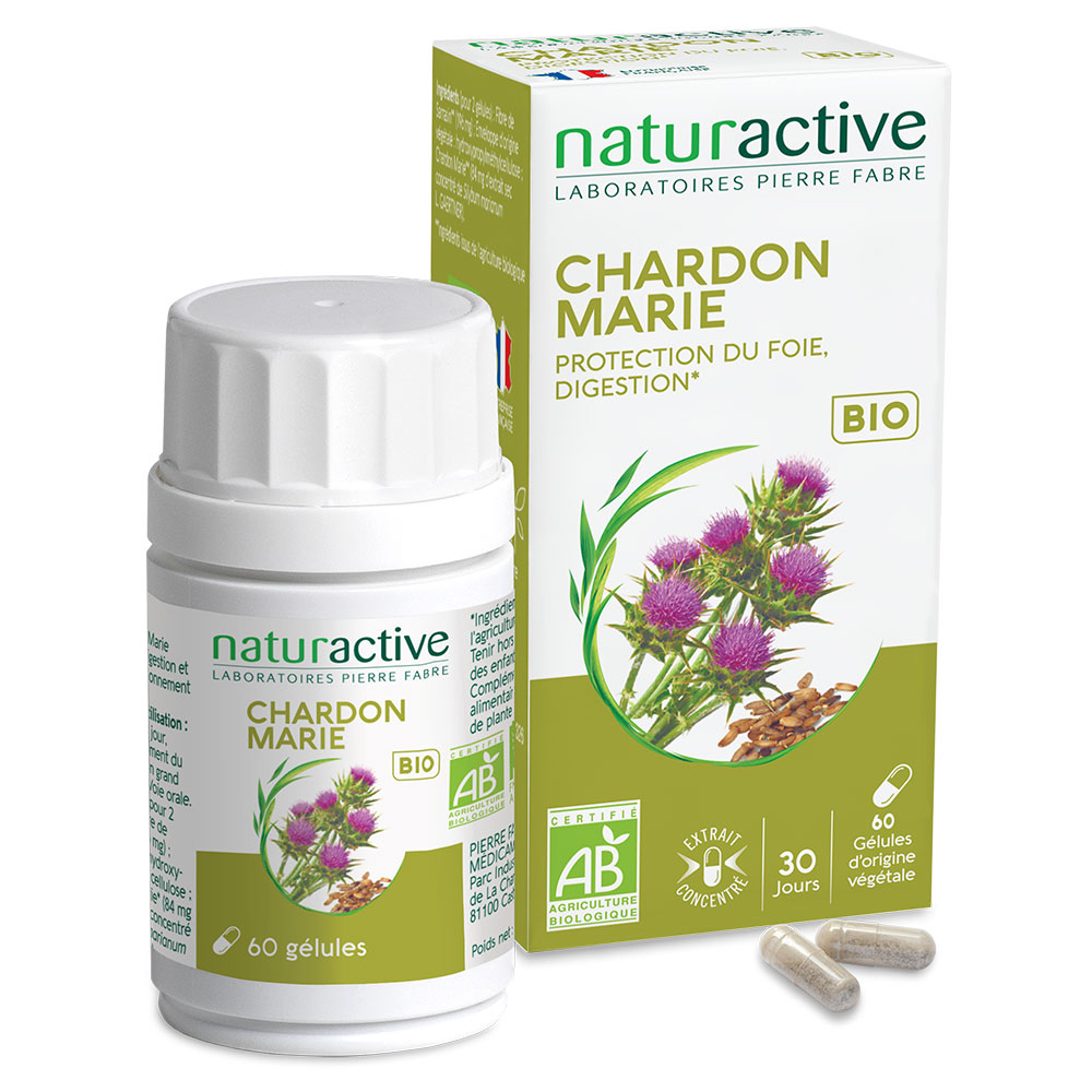 Naturactive Cardo mariano bio 60 cápsulas