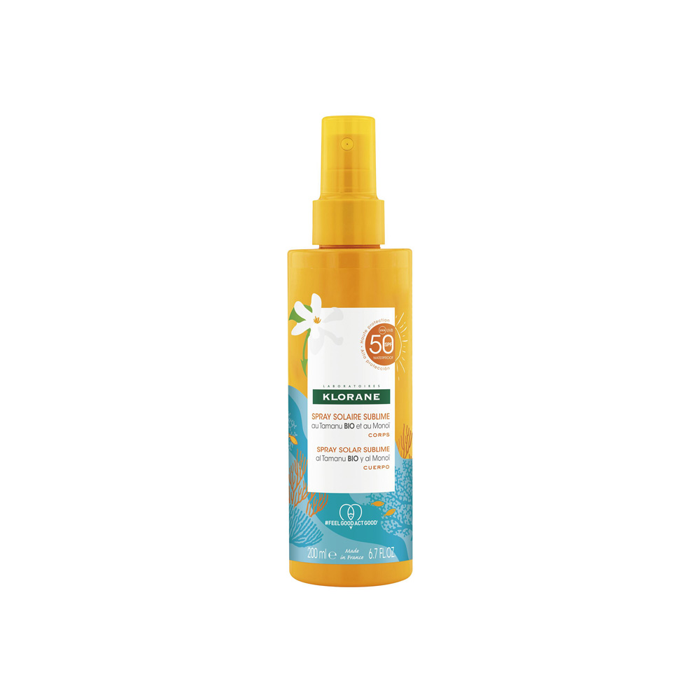 Klorane Spray Solar Sublime SPF50 200ml