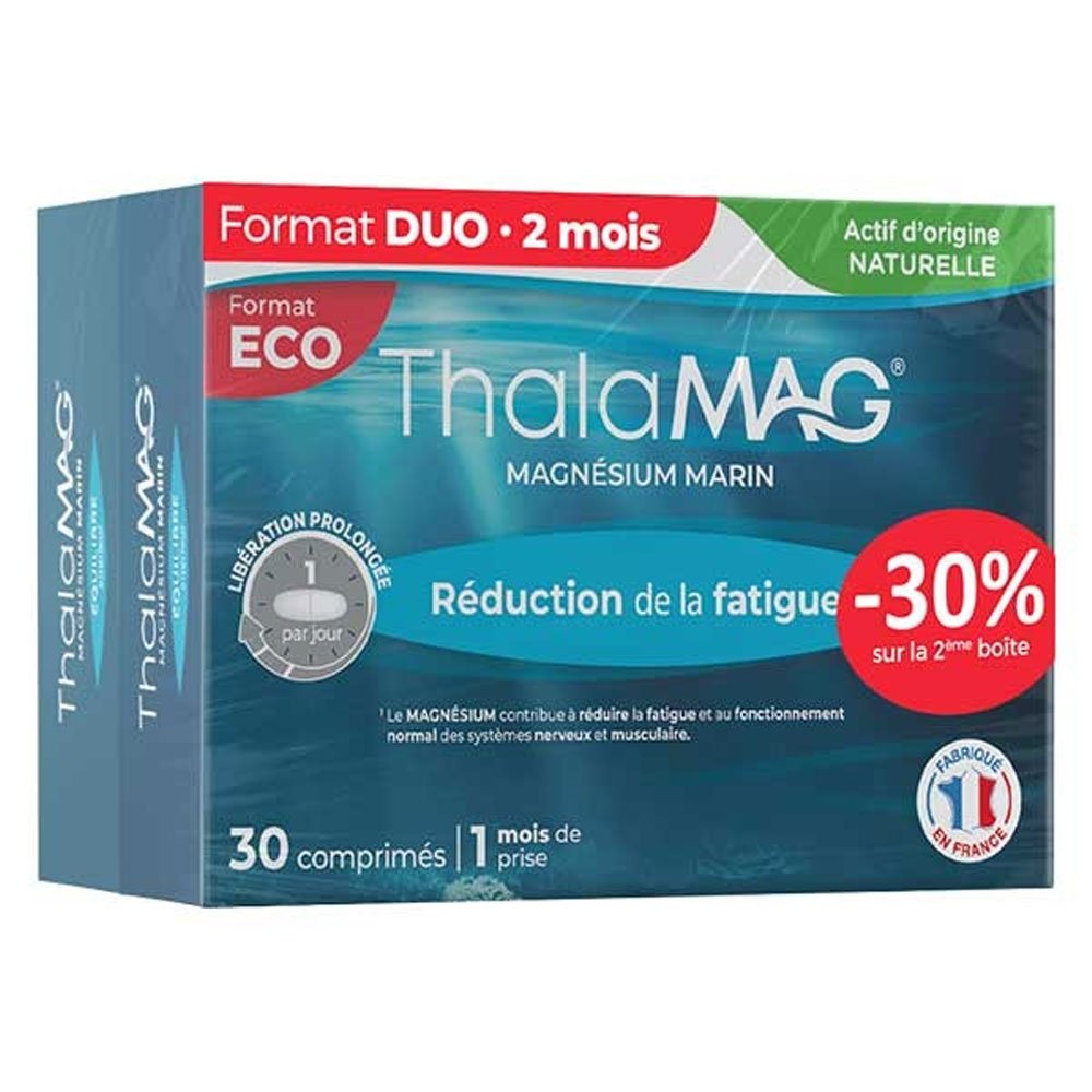 Thalamag Reducción del cansancio magnesio marino plaintext lp 2x30 comprimidos