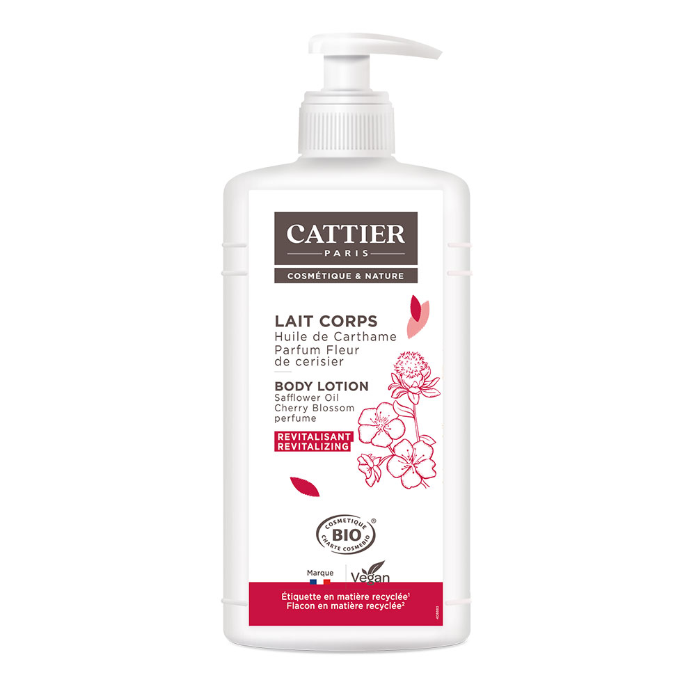 Cattier Revitalizante Leche corporal Fragancia Flor de Cerezo 500 ml