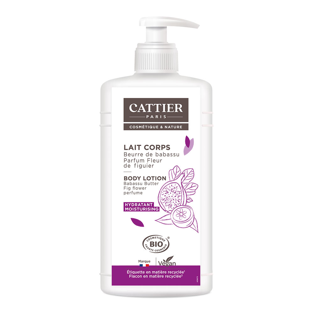 Cattier Hidratante Leche corporal Fragancia Fleur de Figuier 500 ml