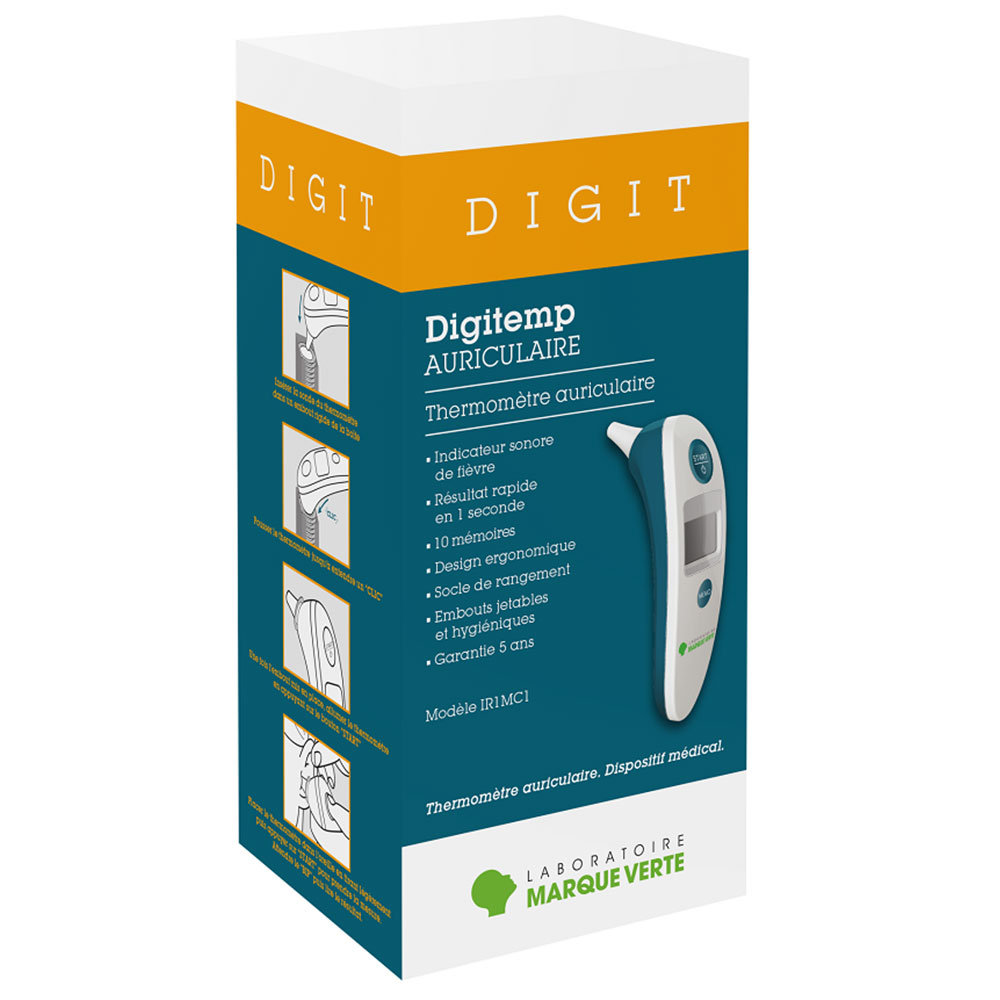 Digit Termómetro de oído Digitemp