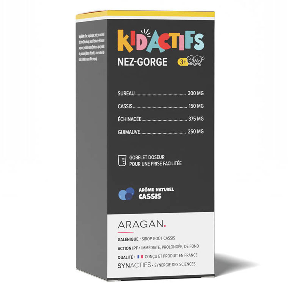 Aragan Synactifs KidActifs Nariz y garganta 125 ml