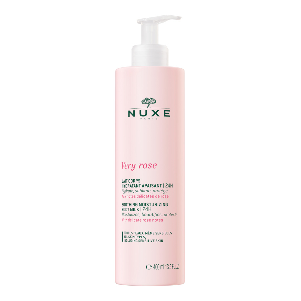 Nuxe Very rose Leche corporal hidratante calmante 400 ml