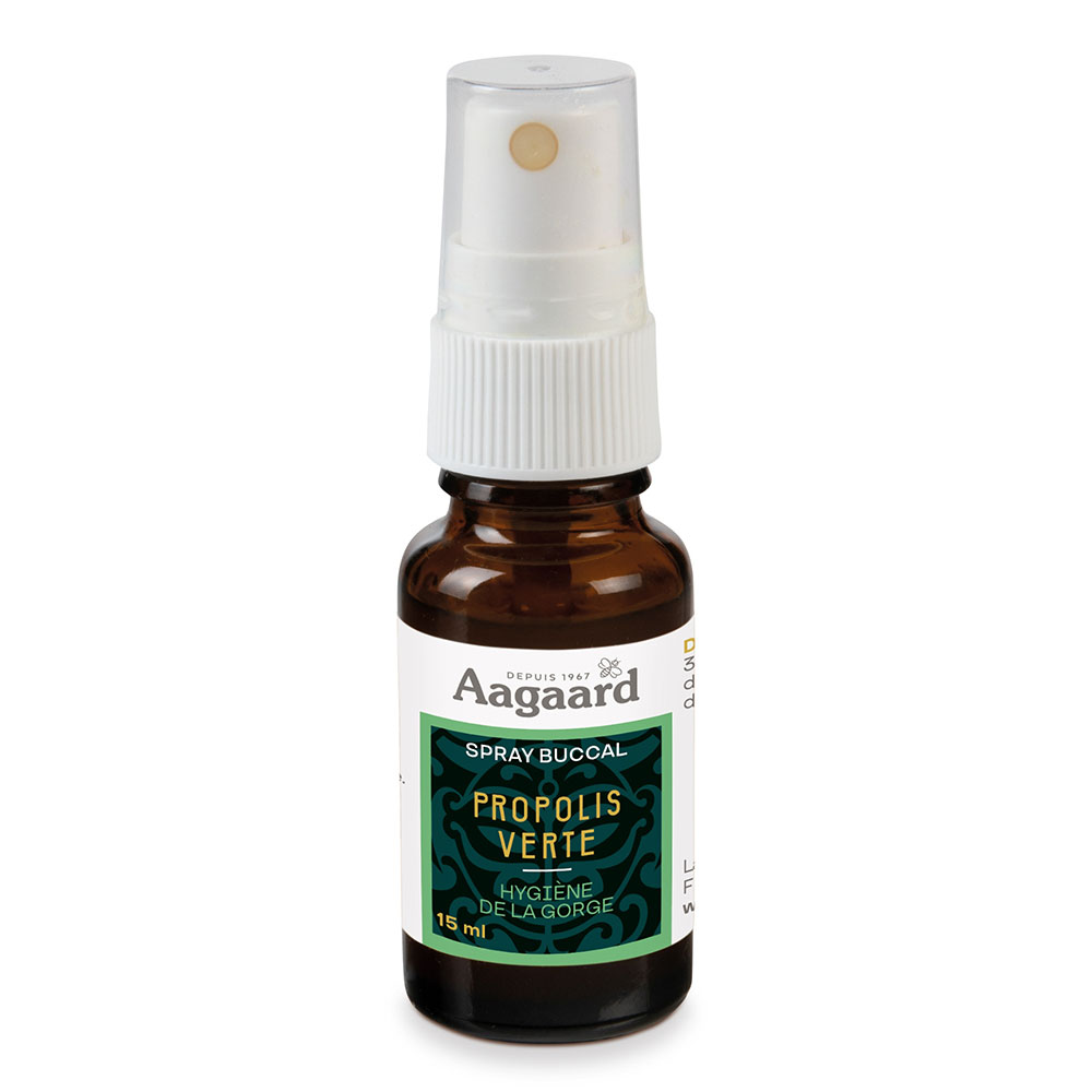 Aagaard Propóleo verde Spray bucal de miel de Manuka 15 ml