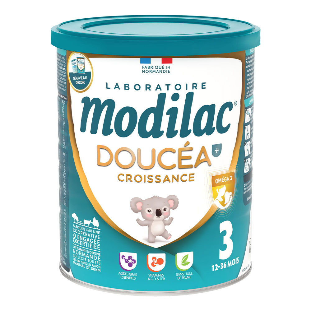 Modilac Doucéa Expert Doucea 3 Crecimiento Leche 12-36 Meses 12 à 36 Mois 800g