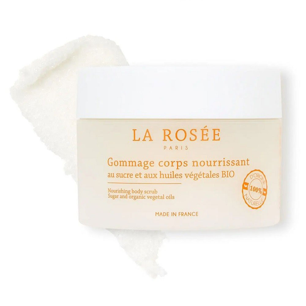 LA ROSÉE Recarga ecológica Exfoliante Corporal Nutritivo Con azúcar y aceites vegetales bio 200g