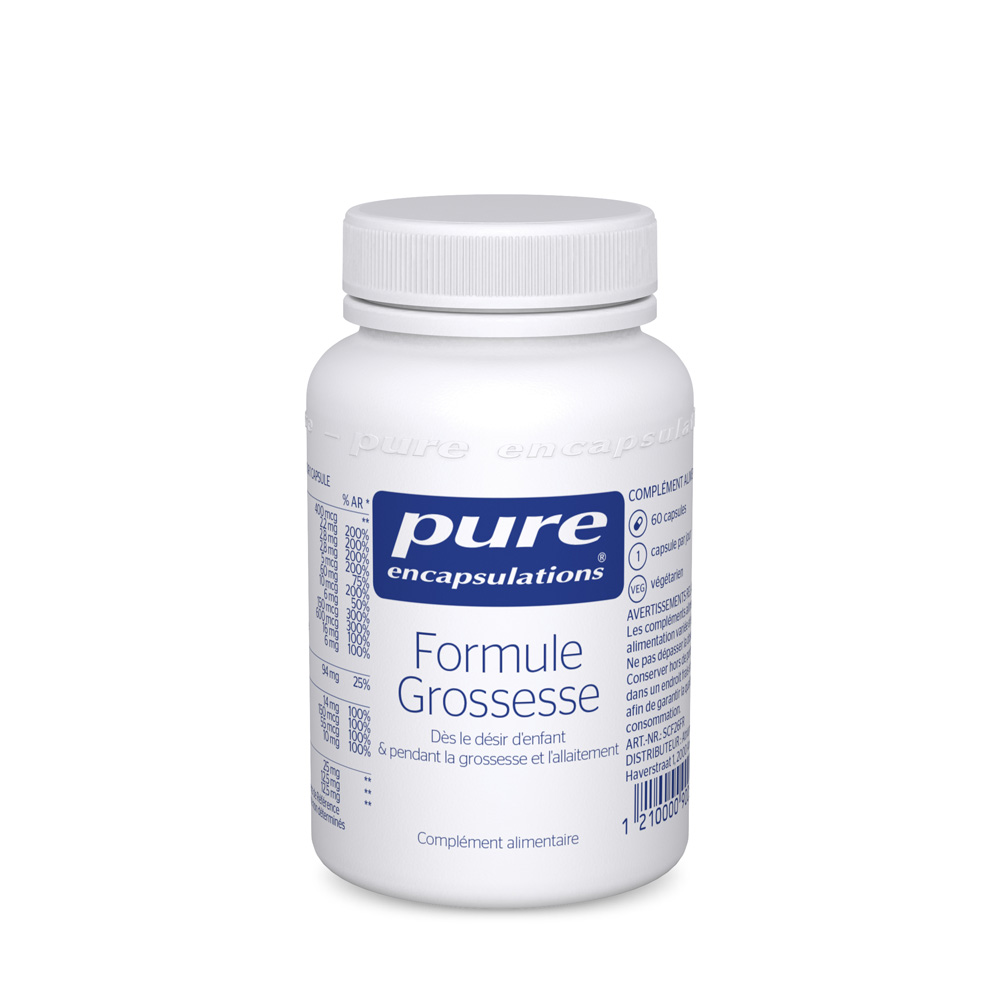 Pure Encapsulations Fórmula para el embarazo 60 cápsulas