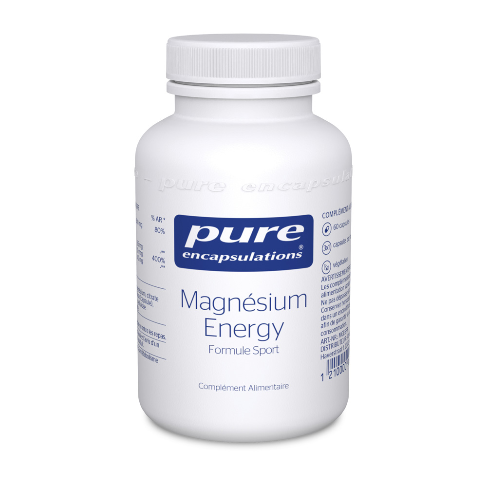 Pure Encapsulations Magnesio Energía 60 cápsulas